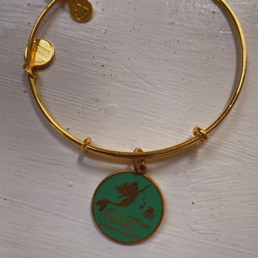 Disney Park Exclusive Ariel Alex and Ani bracelet